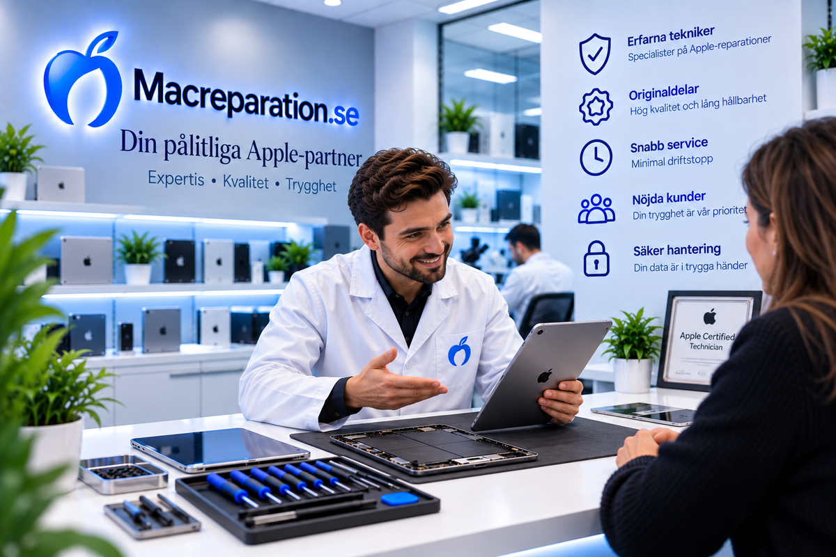Macreparation verkstad