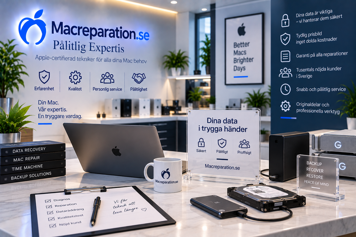 Macreparation verkstad