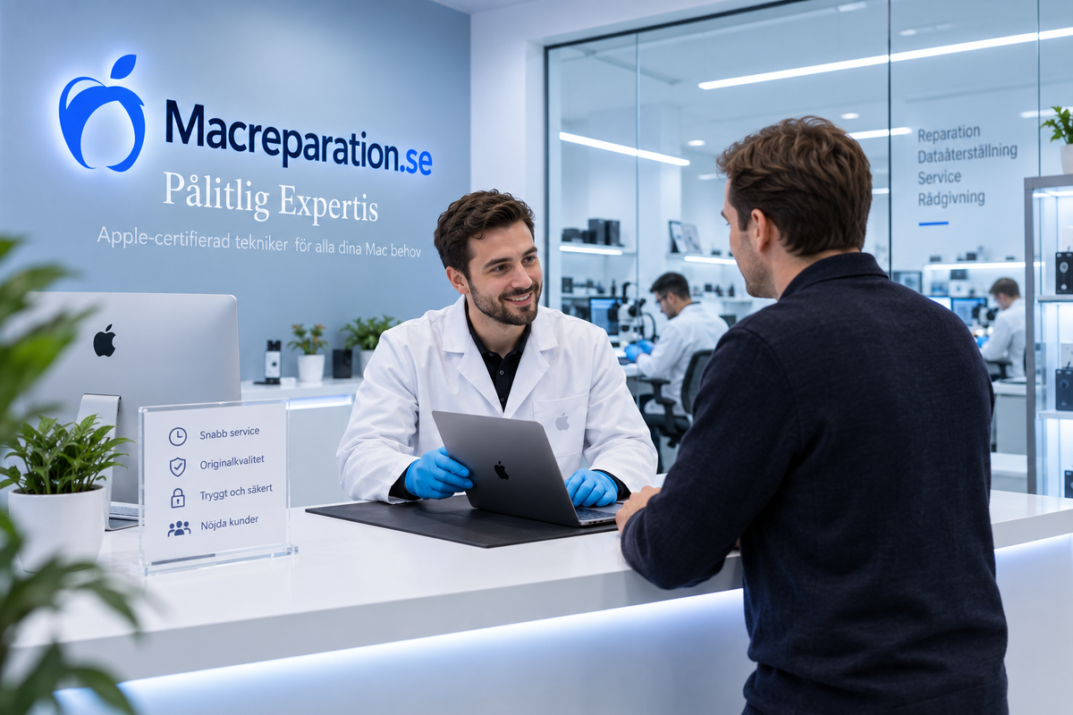 Macreparation verkstad