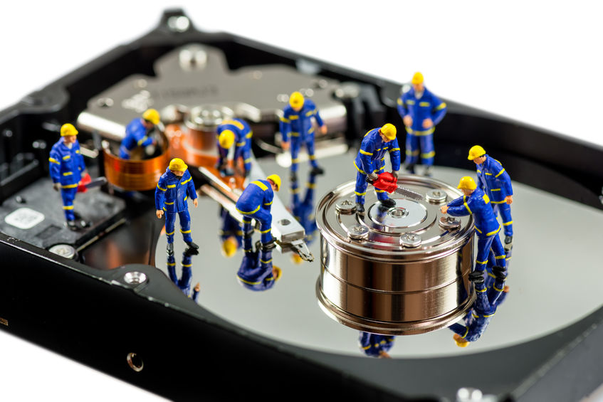 dataräddning för hårddisk & ssd
